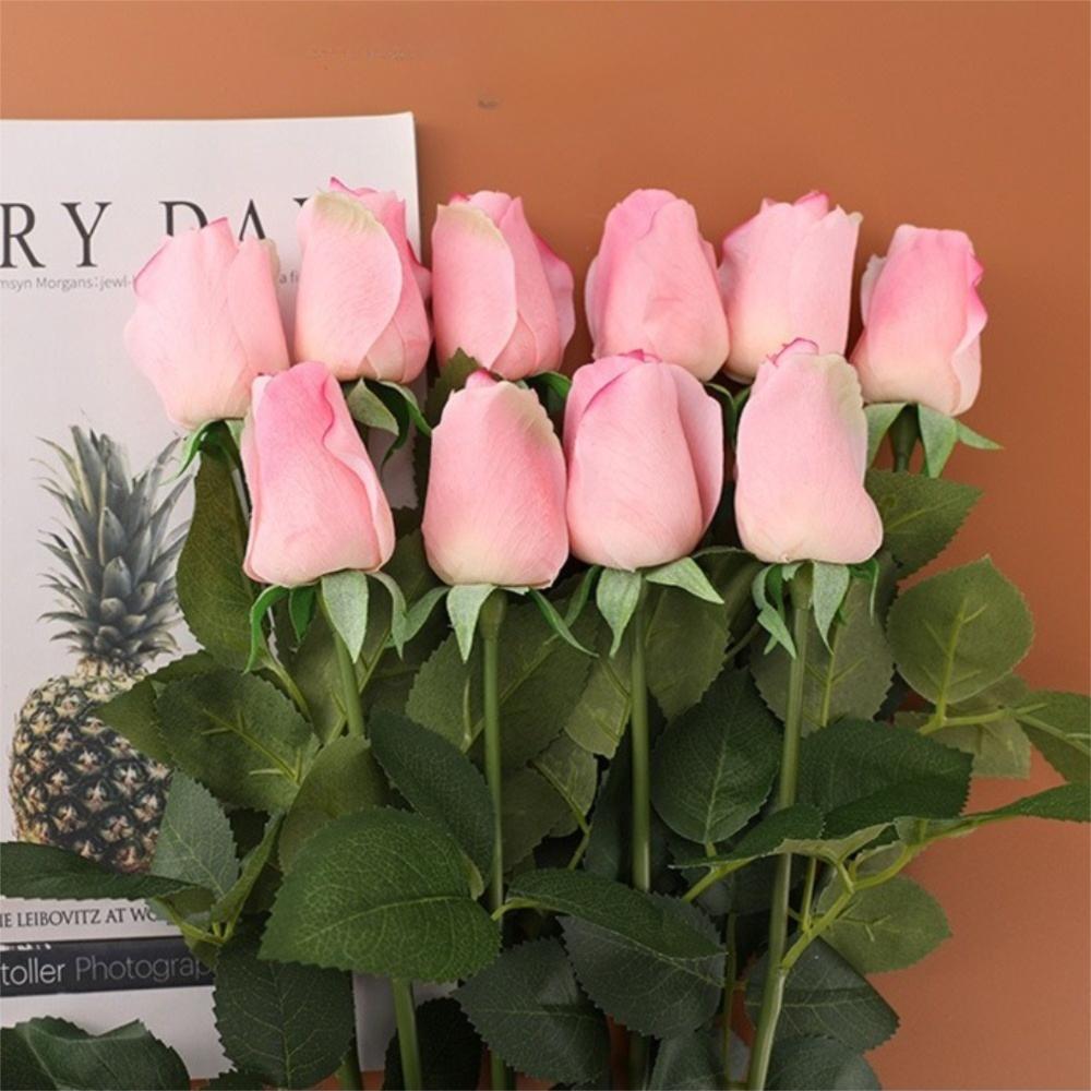 1pc Rose Simulated Rose Bouquet Moisturizing Flower Bouquet Wedding Bouquet  Valentine's Day Gift