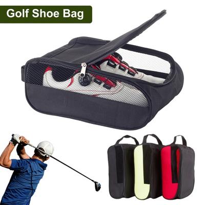 Fermuarlı Golf Ayakkabısı Çantası Dış Mekan Ayakkabı Taşıma Çantaları Seyahat Spor Ayakkabı Taşıma Tote