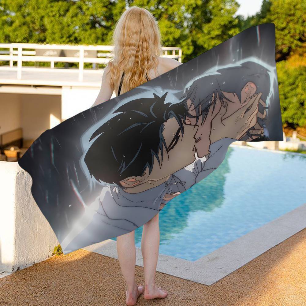 Anime ALIENS STAGE Microfiber Blanket Quick Drying Beach Towels Oversized Printing Super Absorbent Pool Towel Blanket