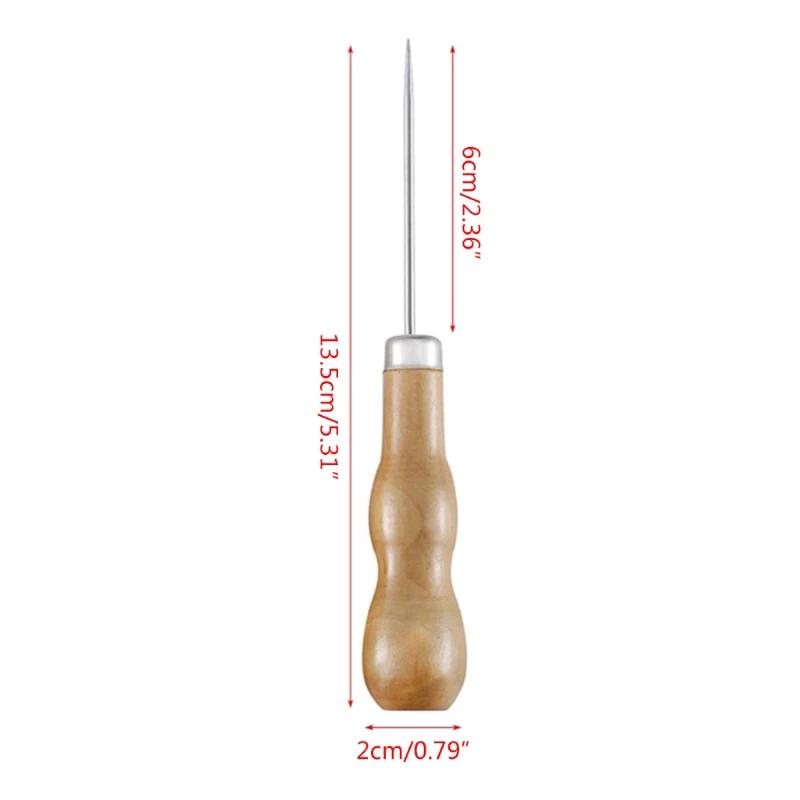 

DIY Silicone Mold Making Punch Tool Round Hole Cone for Hand Drill Equipment Practical Gadget Punching Needle Candle Wick Tools