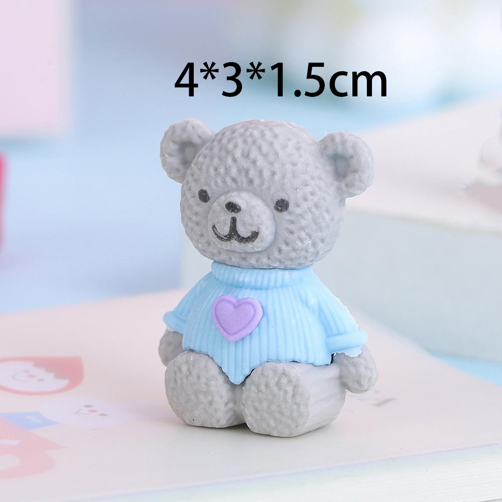 1 kus kreslený roztomilý Kawaii Candy Barevná guma Guma Novinka Papírnictví Kancelářské školní potřeby