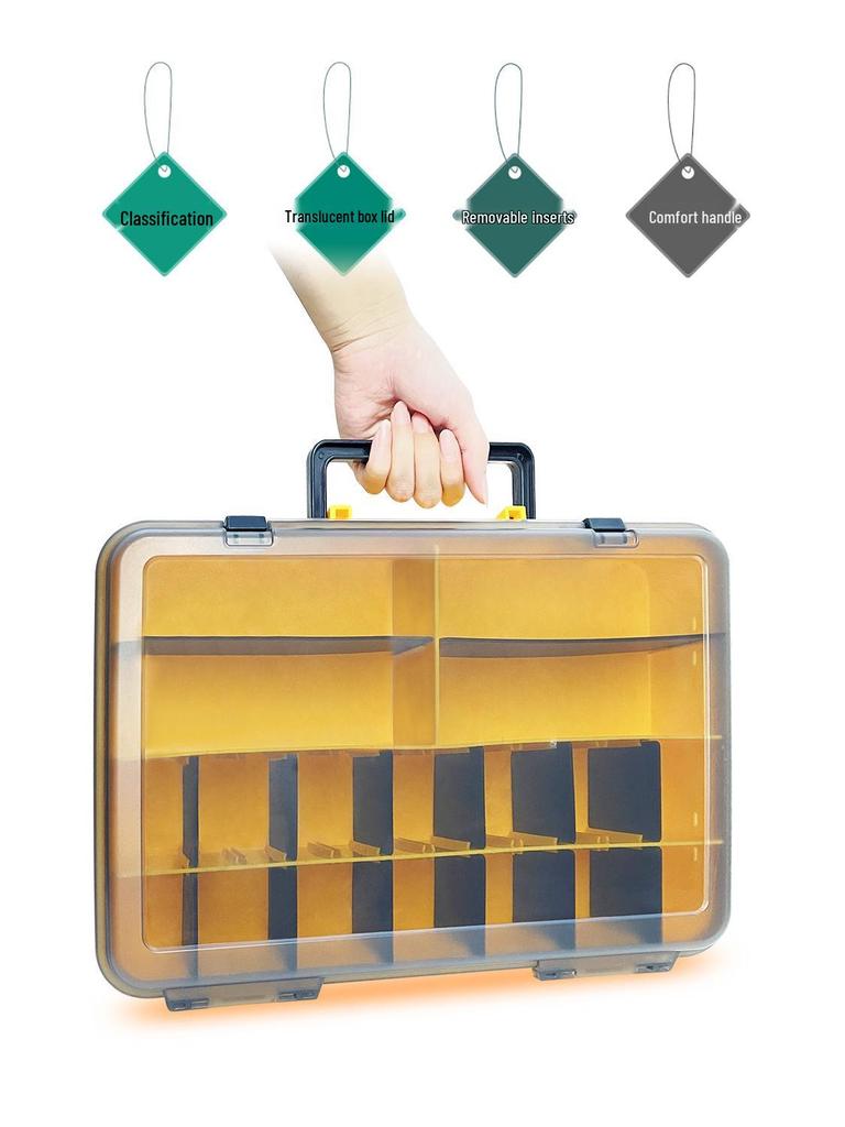 A1R Double-Layer Multifunctional Tackle & Storage Box