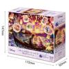 108-Piece Jigsaw Puzzle, Disney Emotional Story Series, Tangled [Puzzle Decoration Collage] (18.2 X 25.7 Cm), 72-401, Includes Glue, Spatula, and