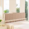 New Style All-Season Cotton-Linen Bedside Skirt Cover - Non-Slip, Luxurious & Light