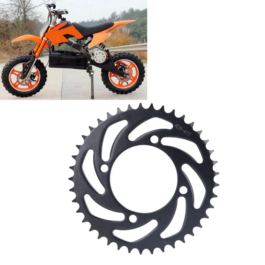 Pit Bike Rear Sprocket 428, Pit Bike Rear Sprocket 428, Transmission and Chain, 41T