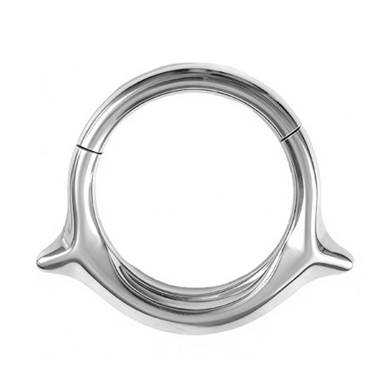 Easy To Wear Seamless Heart Nose Rings Piercing Nose Decors Comfortable Body Jewelry for Party and Daily Use