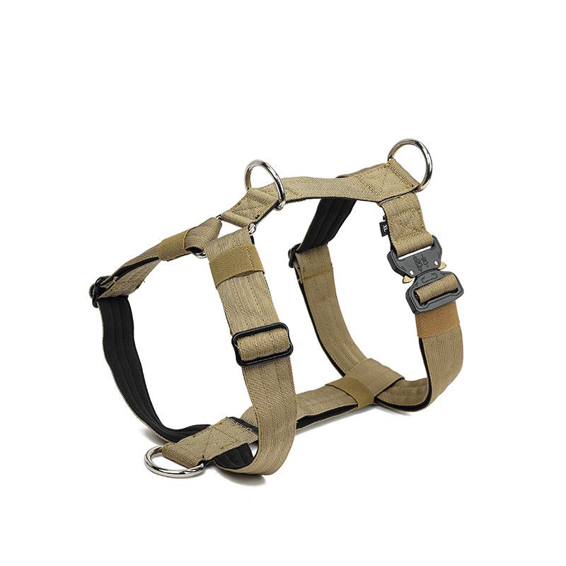 Cross-Border Tactical Vest for Medium & Large Dogs - Harness Style Pet Clothing for Outdoor Activities