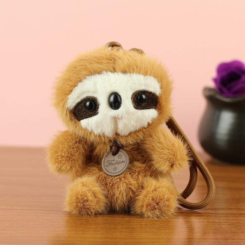 

Super Cute Kawaii Capybara Plush Toy Stuffed Animal Keychain Bag Charm Pendant for Backpack Purse Keys Gift Idea Adorable Doll 12 cm