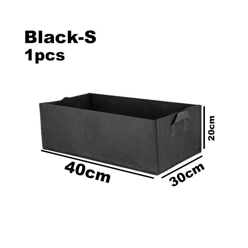 Fabric Potato Plant Flower Pots Grow Bags Flowr Flowerpot Fruit Plante Tools Garden Growing Vegetable Veg Planting