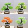 Fake Greenery Plant With Potted Design For Home And Office Decoration