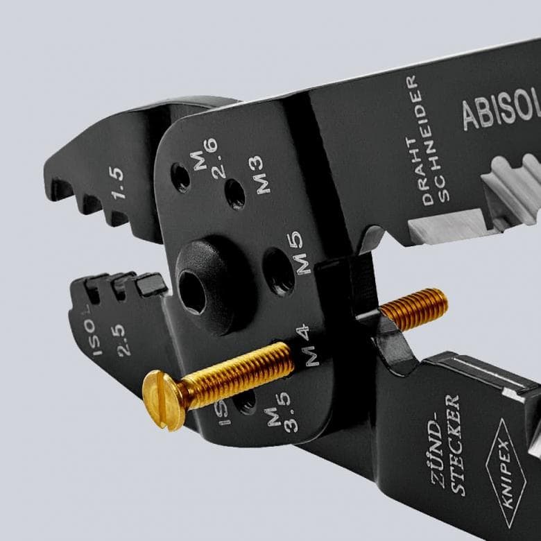 Crimping Pliers For Cable Connectors 0.5-6.0 Mm - Kn 97 32 240