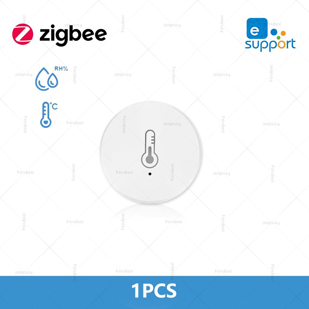 

ZigBee Temperature And Humidity Sensor Remote Monitoring Hygrometer,Smart Home Automation,For Alexa Google Yandex Home Assistant 1PCS