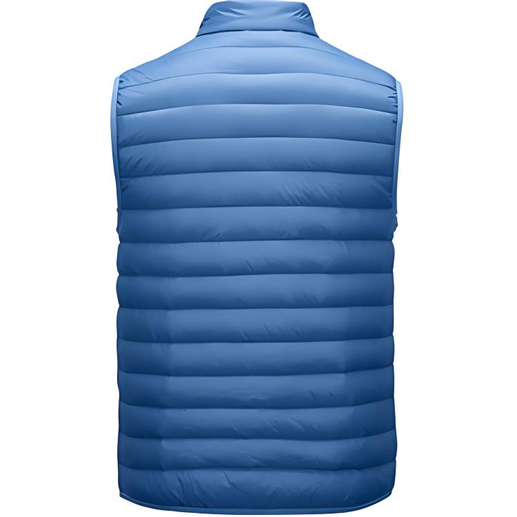 Skechers Sport Lifestyle Series Stand Collar Windproof Warm Down Vest Men Vests Horizon-Blue P424M067-02X6