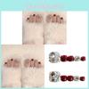 J-128 Wine Red Sparkle Toe Nail Stickers White-revealing Reusable Ins Style