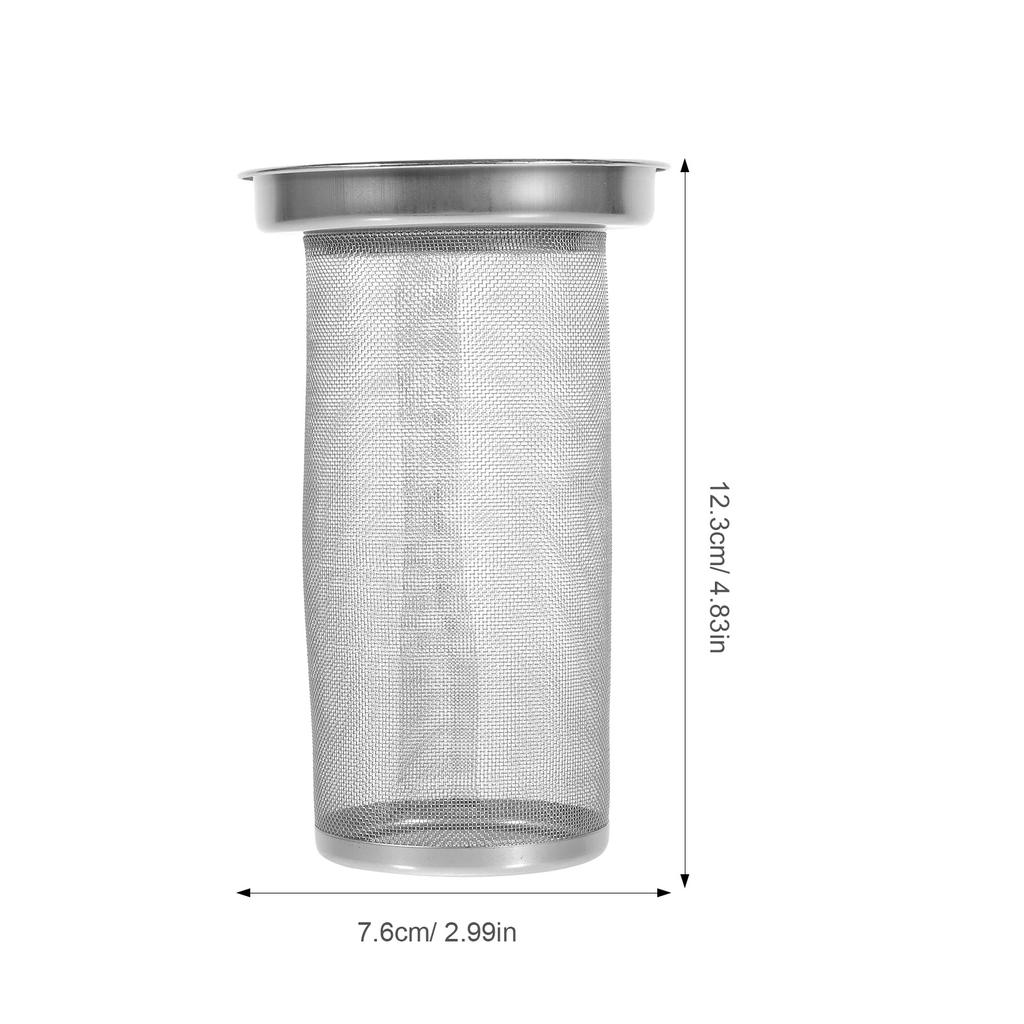 Tea Infuser Strainer Stainless Steel Filter for Loose Leaf Practical Home Kitchen Use S Tea Strainer Teapot Infuser Insert