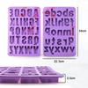 26 Letter Silicone Chocolate Mold Cake Mould Jelly Candy 3D DIY Molds Kitchen Baking Tools