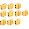 XT60 Bullet Connectors Male Female 10Pairs For RC Drone For Battery For Helicopter For Airplane For Boat Model Hobby Use