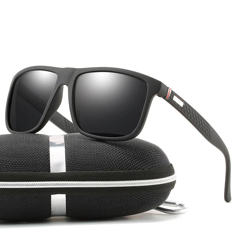 Moda Moda Vintage Óculos de Sol Polarizados Homens Mulheres Designer de Luxo UV400 Óculos de Sol Ao Ar Livre Dirigindo Pesca Equitação Óculos Homem