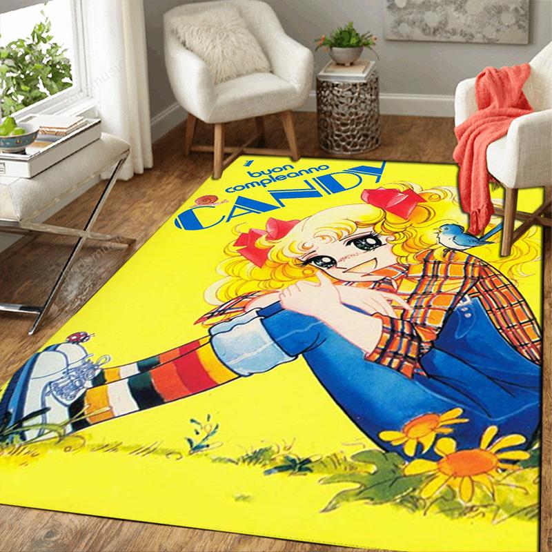 Candy Girl Rug Floor Mat for Living Room or Bedroom Soft and Comfortable Carpet a Gift for Birthday and Holiday.MFF0918229