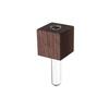3D Wooden Flower Vase Refrigerator Magnet with Hydroponic Tube