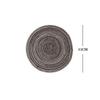 2/4Pcs Round Table Mat Woven Ramie Placemats Anti Slip Dining Table Mats Tableware Bowl Pads Drink Cup Coasters Kitchen Supplies