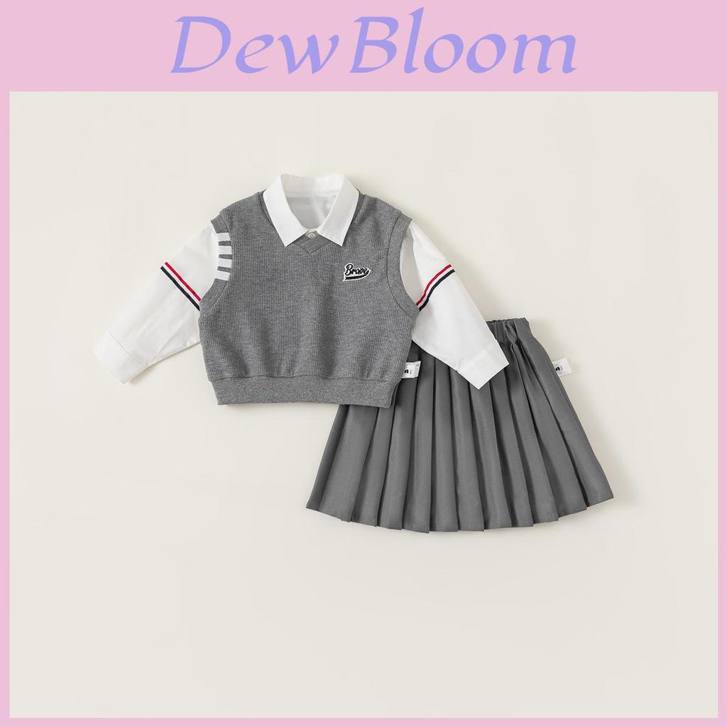 Schuluniform-Set für Kinder aus Polyesterstoff für Alter 3 bis 8 Jahre