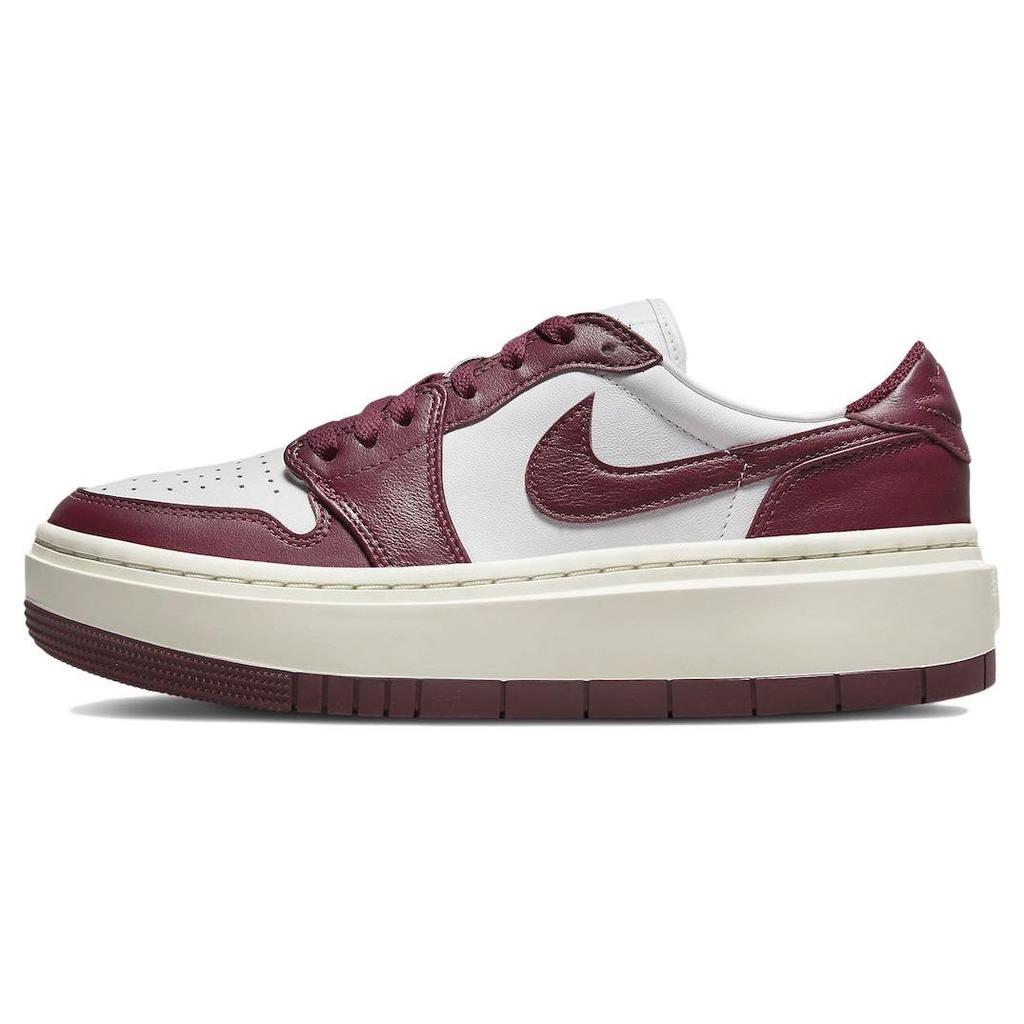 Air Jordan 1 Elevate Low Dark Beetroot Women Sneakers White Sail DH7004-161