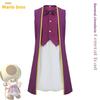 Super Mario Bros Toadsworth Cosplay Costume For Stage Performances