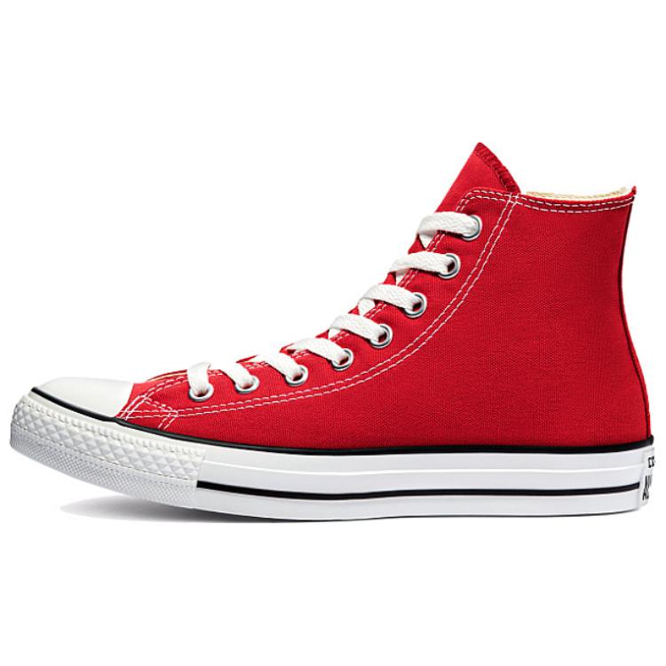 Converse Chuck Taylor All Star Trendy Comfortable Versatile High-Top Canvas Shoes Unisex Sneakers Red M9621-600