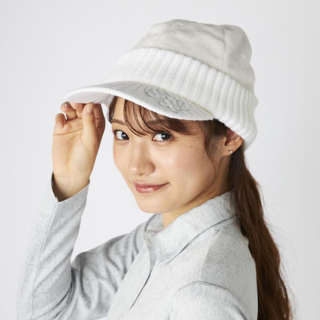 Marie Claire Women's Fur Knit Cap 735955 OWTF