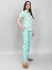 Monte Carlo Womens Regular Fit Printed Lower Set