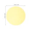 10Pcs Self-Adhesive Dimming Diffuser Film Warm Light Filter Sheets for Spotlights Downlights Lamp Diffuser Plastic Lighting Gel