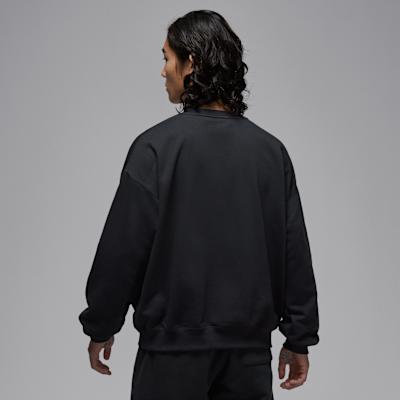 Jordan Sweatshirts Men's Black Crew Neck Moderate