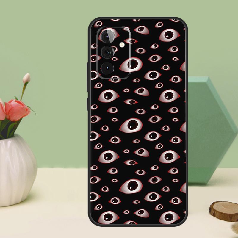 Eyes Pattern For Samsung Galaxy A36 A56 A54 A34 A14 A06 A16 A26 A12 A32 A52 A13 A33 A53 A15 A35 A55 Case