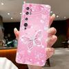 Phone Case For Xiaomi Mi cc9 Pro/Mi Note 10/Mi Note 10 Pro Butterfly Bow Protective Casing Transparent Soft Silicone TPU Cover
