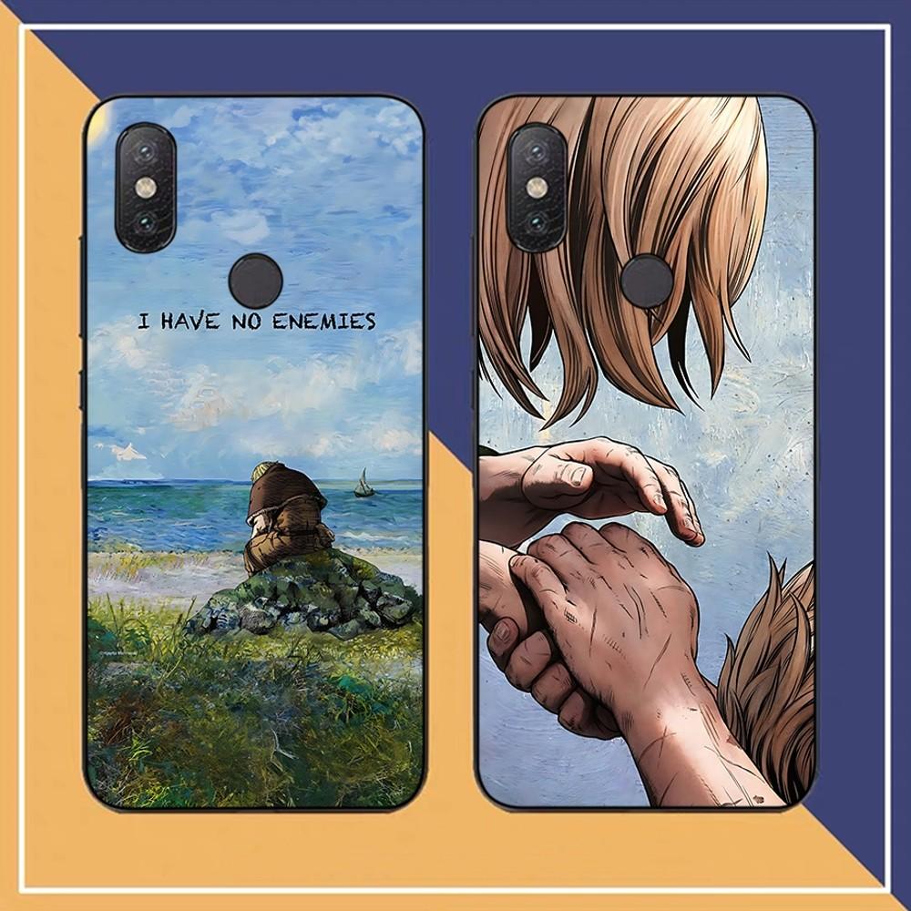V-Vinland Saga Anime Phone Case For Redmi Note 4 X 5 A 6 7 8 T 9 9S 10 11 11S 11Epro Poco M3 Pro