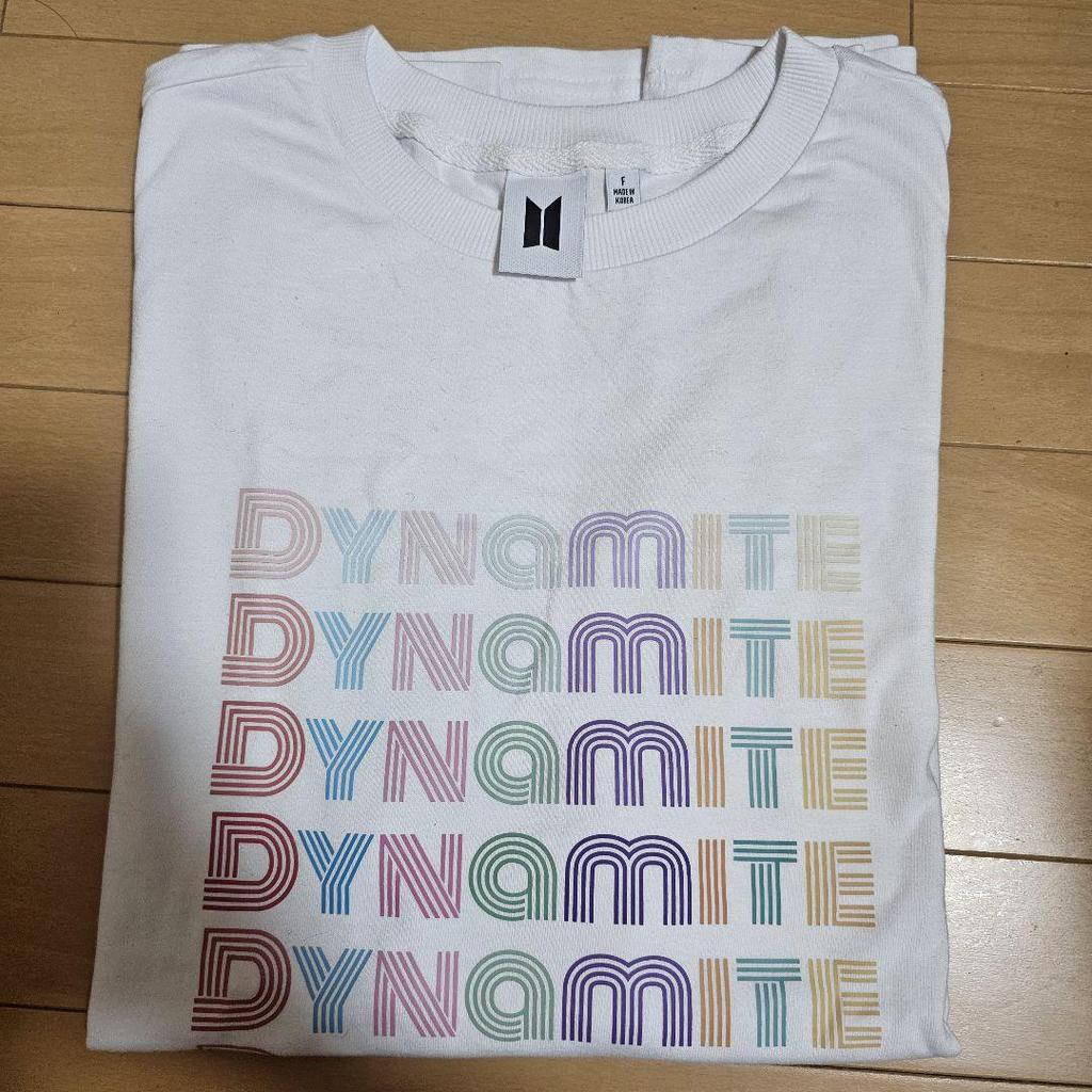 [USED] BTS DYNAMITE T-shirt, free size, official