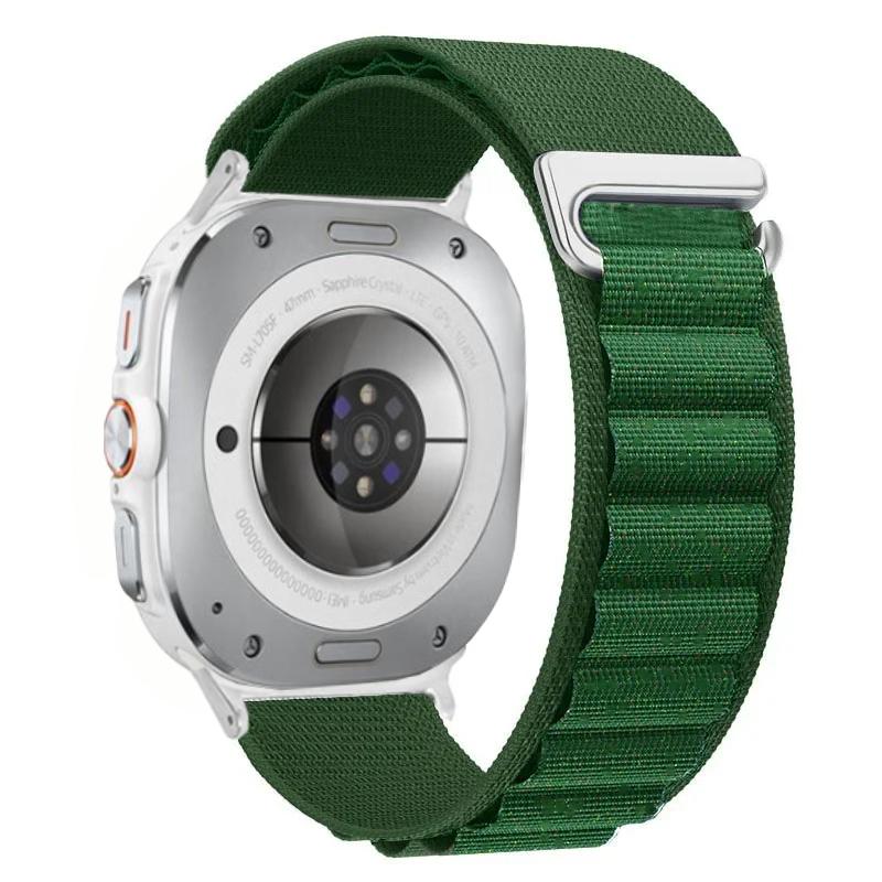 Alpine Loop Strap For Samsung Galaxy Watch 8 Ultra 47mm Band Sport Bracelet Nylon Watchband For Samsung Galaxy Ultra 2026 Belt