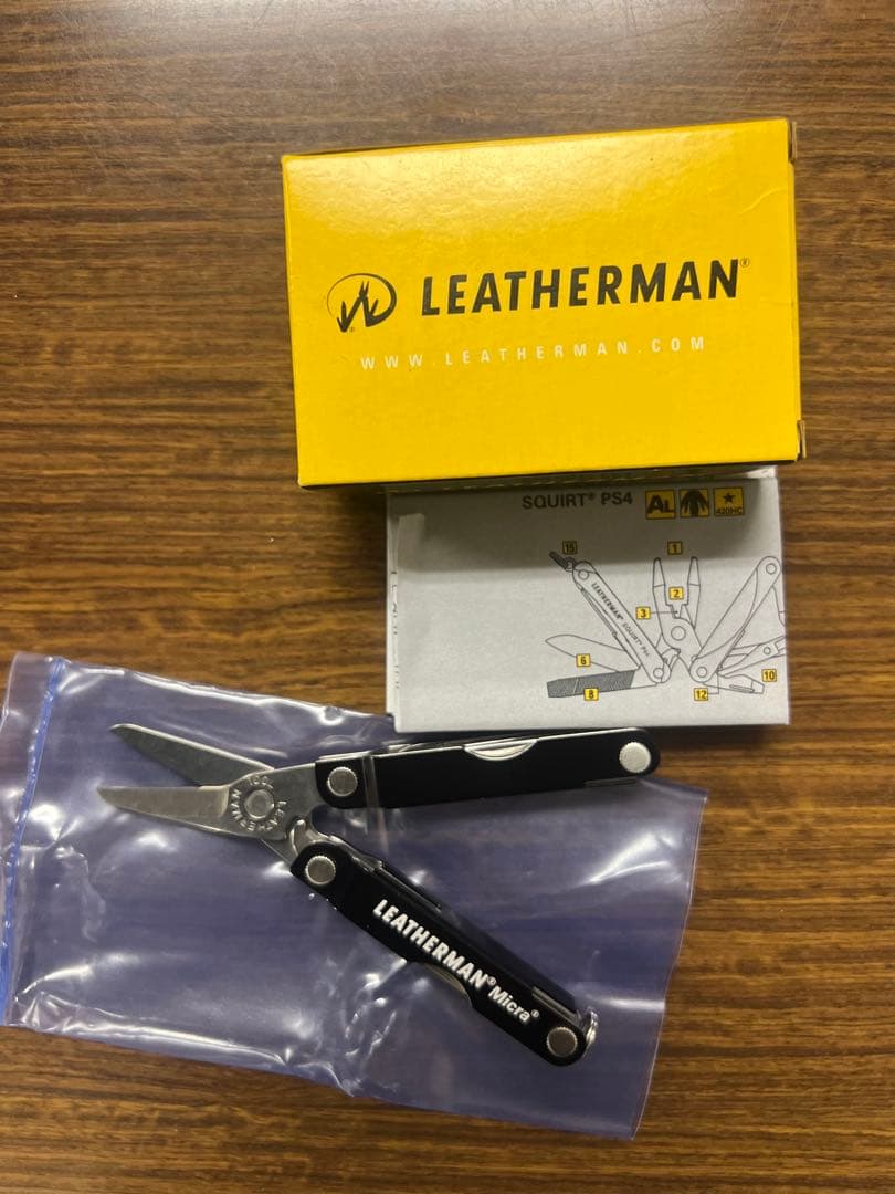 Ножницы Leatherman Micra из нержавеющей стали, [Б/У]