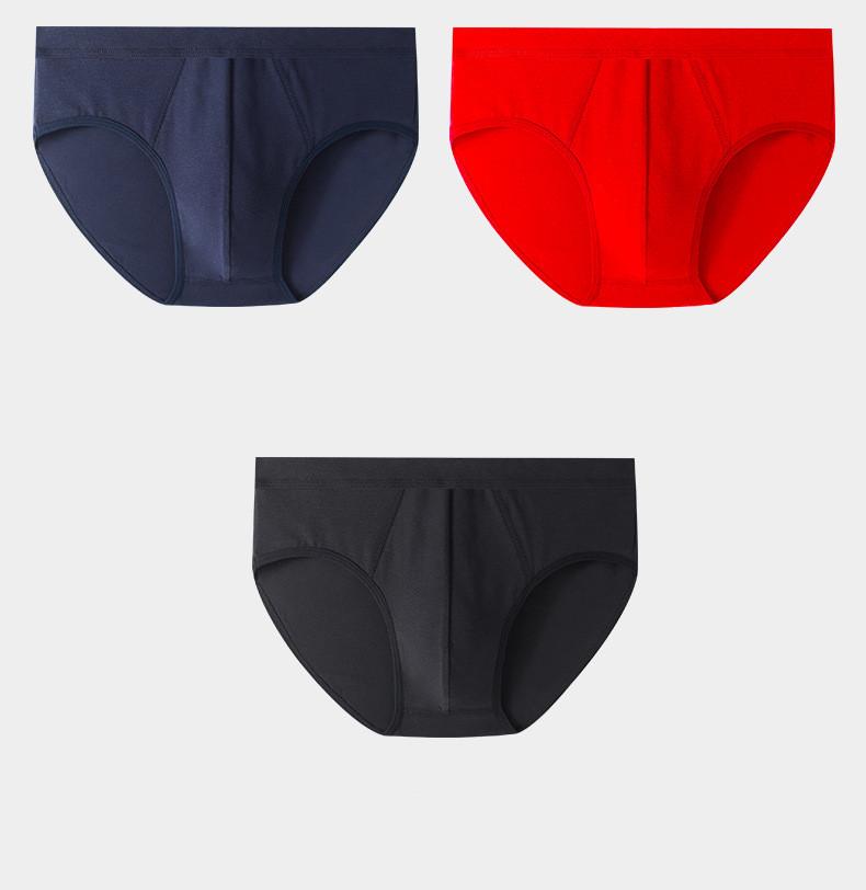 Majtki w dużych rozmiarach Duża bielizna męska Majtki oddychające Majtki chłopięce Majtki męskie Szorty majtki Jednolity kolor Majtki Bawełniana bielizna męska