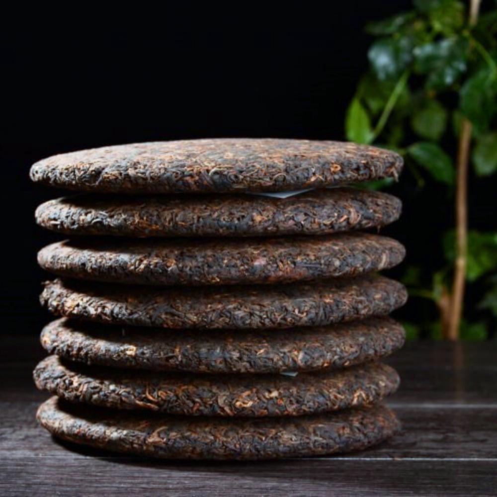 357g Premium Pu-erh Ripe Tea Cake Yunnan Ancient Tree