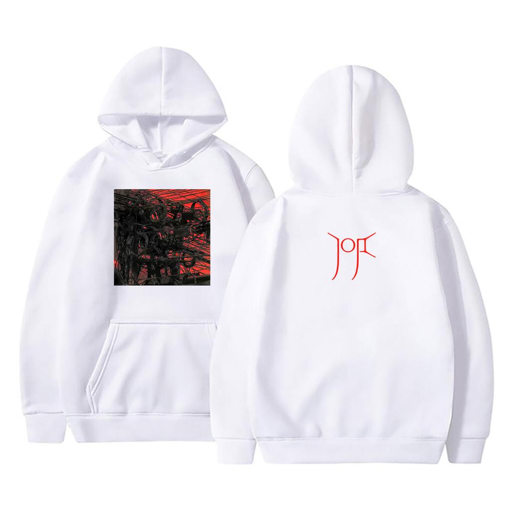 Zpěvák Joji Pixelated Kisses Album Grafická Mikina s Kapucí Pánská Dámská Ležérní Vintage Mikina s Kapucí Pánská Hip Hop Rock Punk Mikina