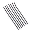 100Pcs Drinking Straws Black Flexible Wedding Party Supplies Drinking Straws Kitchen