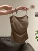2026 Spring Korean Style Backless Slim Bandeau Top with Padded Ruffles for Women