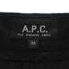 A.P.C. Broek 36 zwart Dames Gebruikt