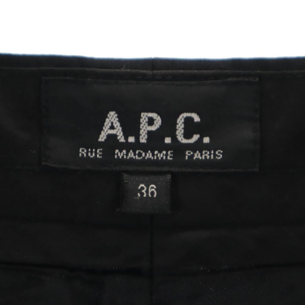 A.P.C. Broek 36 zwart Dames Gebruikt