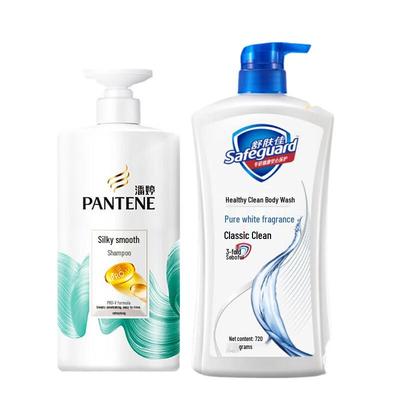 Pantene Silky Smooth Shampoo & Classic Shower Gel Set