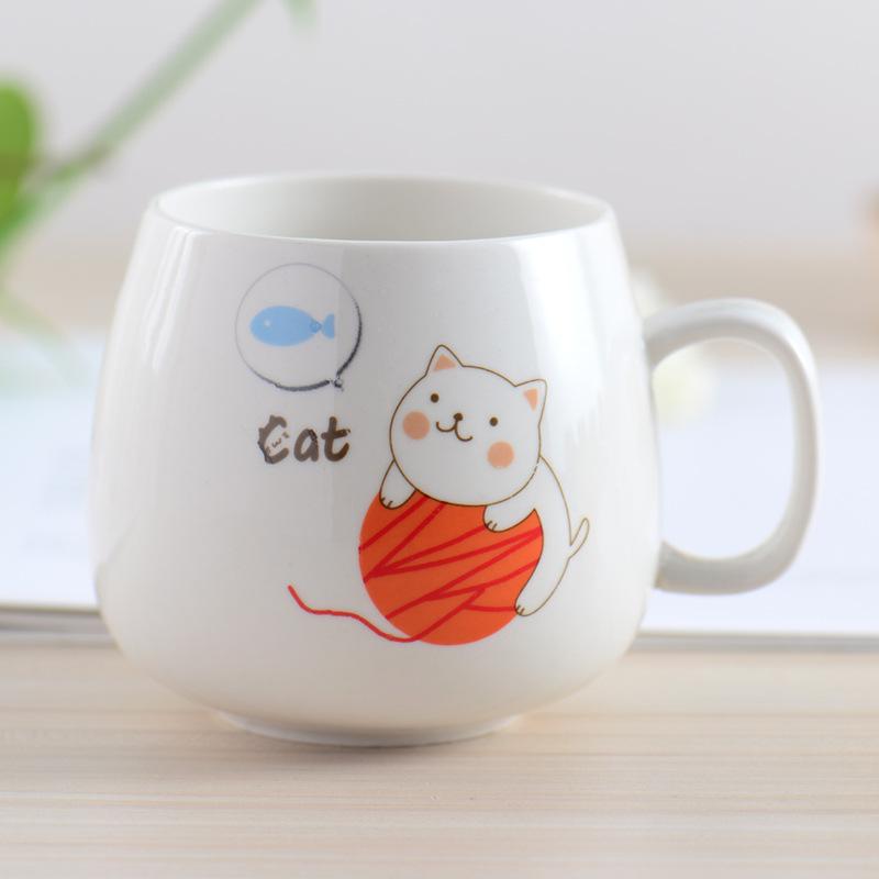 Creative Ceramic Cup Expression Water Cup Household Personalized Coffee Cup Cartoon Cup Mug
