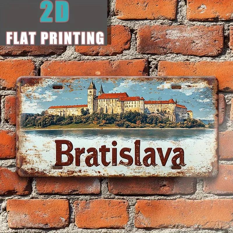 

D Flat Vintage Victoria Fossil Museum Sign WallMountable Suitable for Decorative Purposes Only Victorian Fossil Mus 15x30cm(5.9x7.8inch)