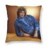 David Hasselhoff The Hoff Square Pillowcase Polyester Linen Velvet Pattern Zip Decorative Pillow Case Car Cushion Cover